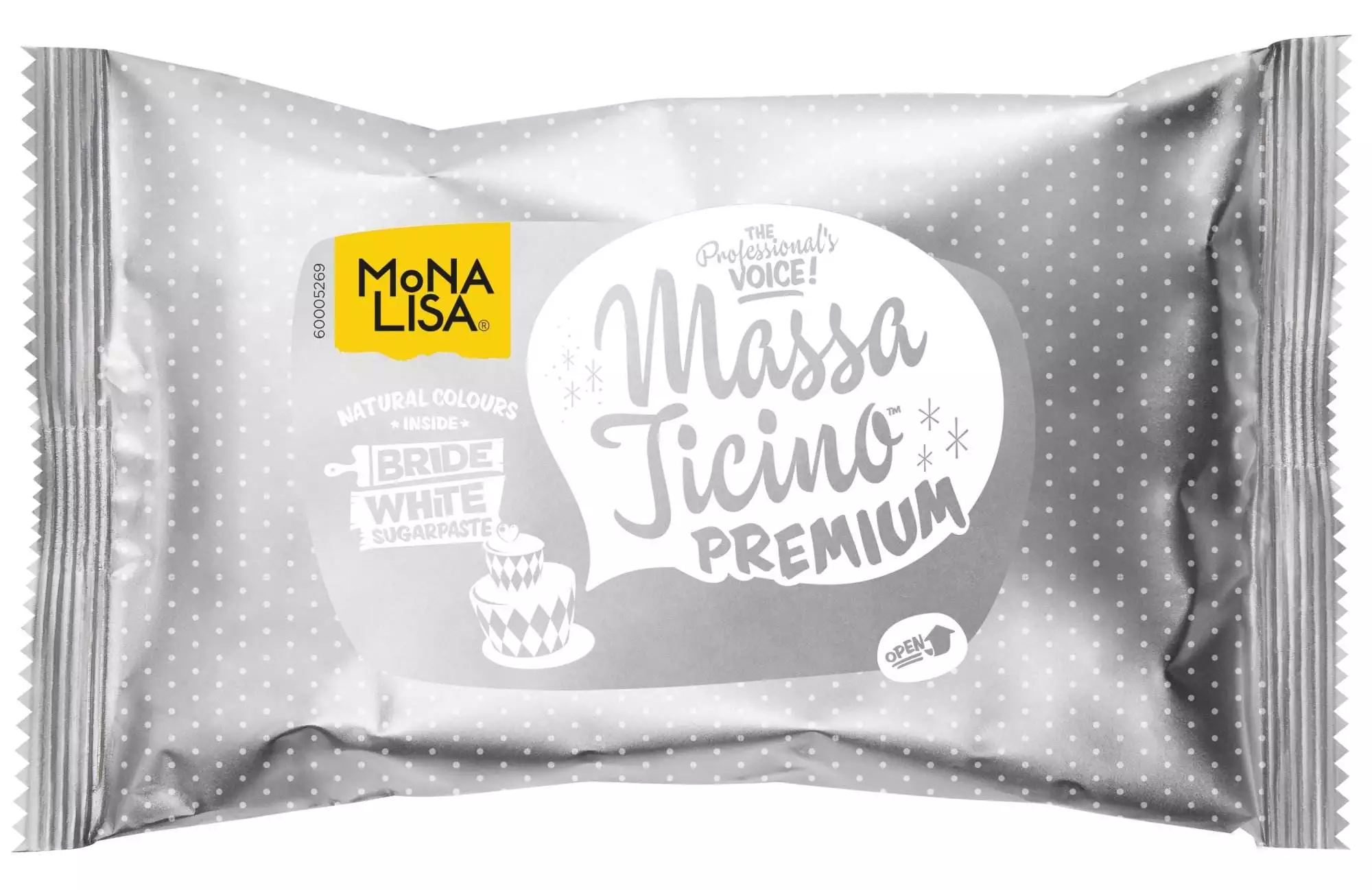 Bride White - 1Kg - Massa Ticino™ Tropic Fondant