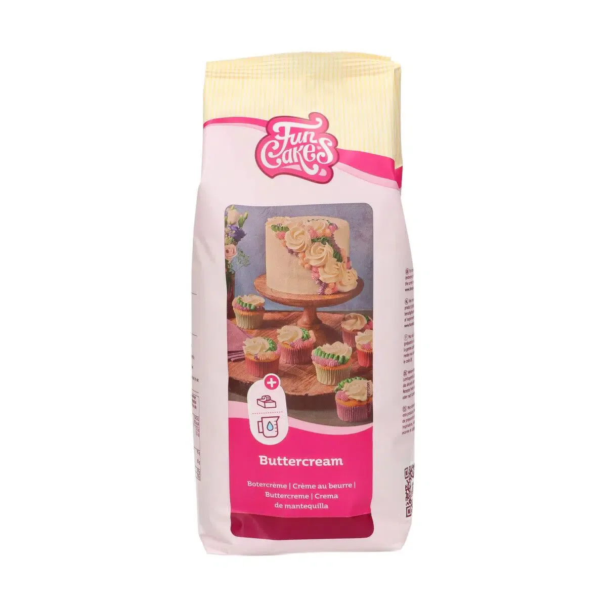 Buttercreme, 1 Kg Backmischung - FunCakes