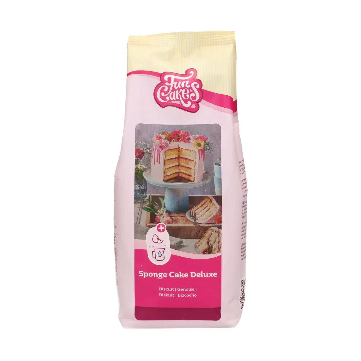 Biskuit Deluxe, 1 Kg Backmischung - FunCakes