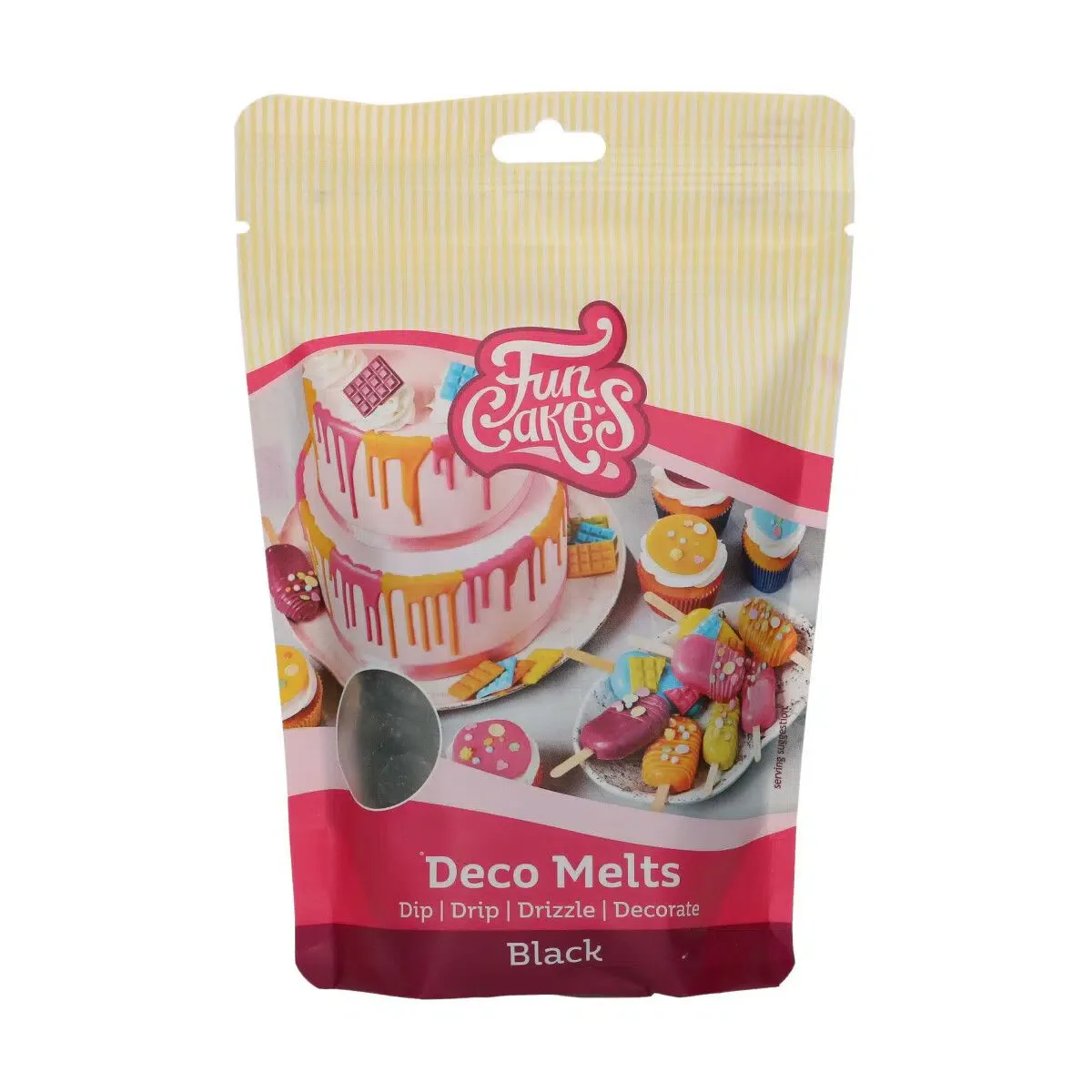 Schwarz Deco Melts 250g - FunCakes
