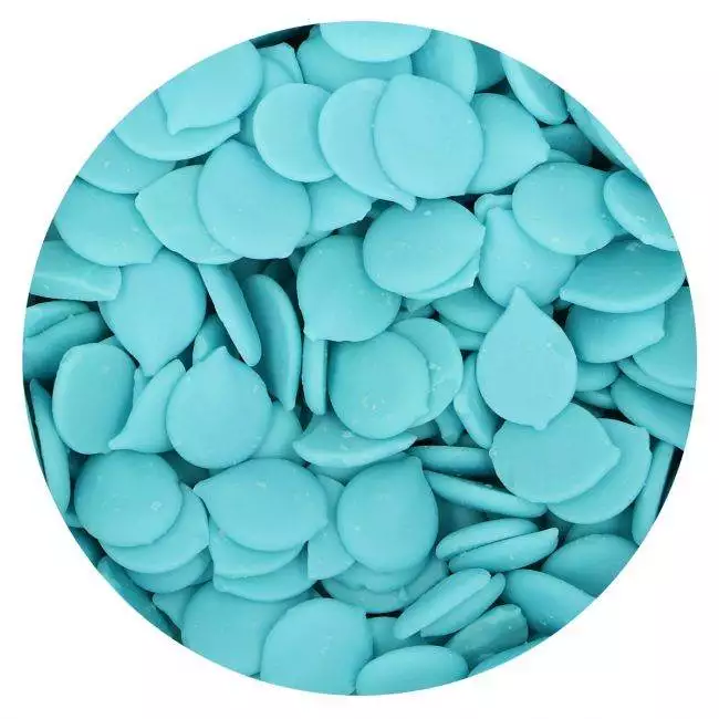 Hellblau Deco Melts 250g - FunCakes – Bild 3