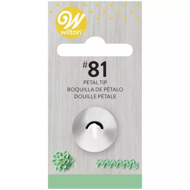 Spritztülle #081, Blatttülle - Wilton – Bild 2