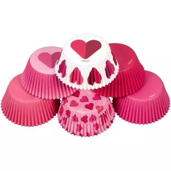 Muffinförmchen zu Muttertag und Valentinstag