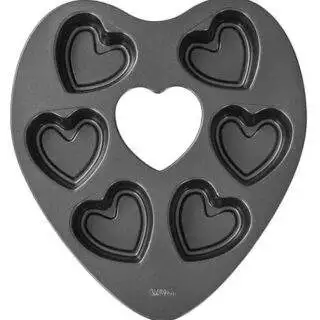 Backformen Muttertag und Valentinstag