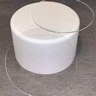 Ganaching Platten rund