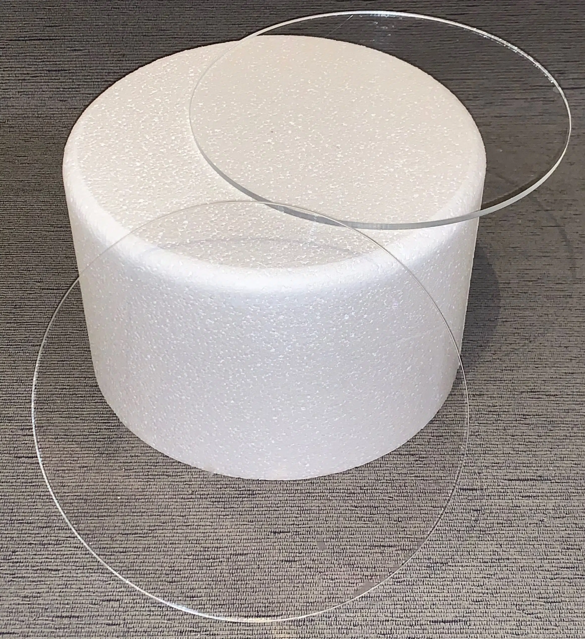 Ganaching Platten rund