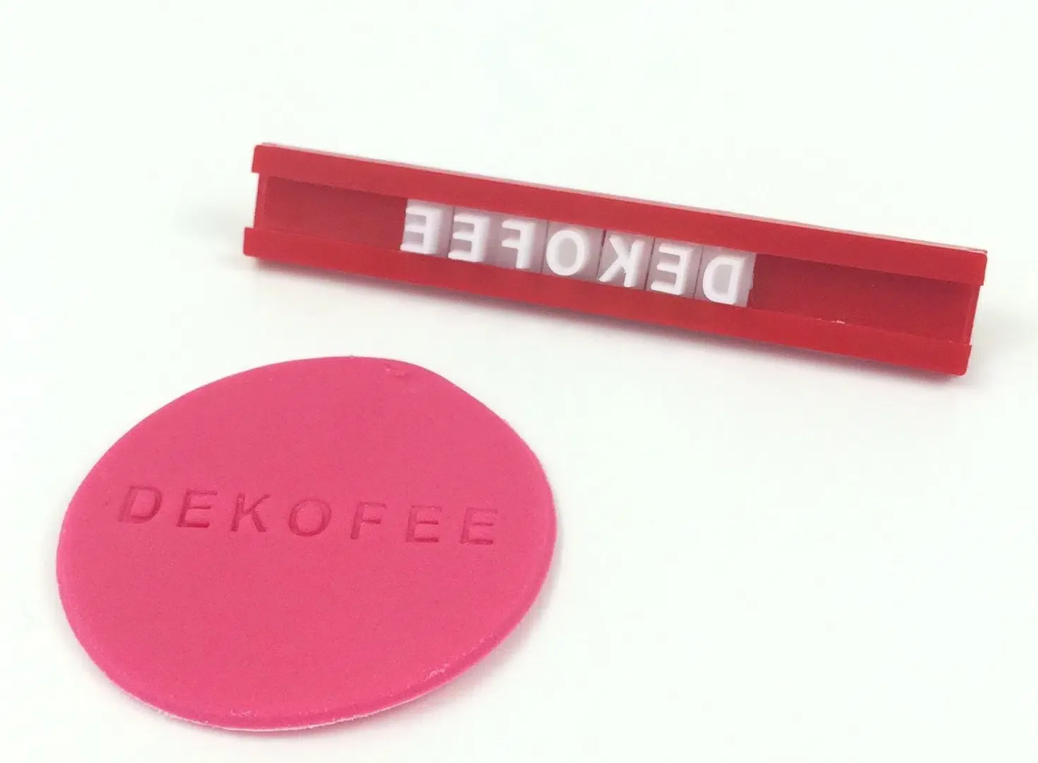 Buchstaben und Zahlen Präger Set - dekofee