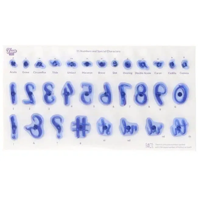 PME Fun Fonts Numeral & Special Characters – Bild 2