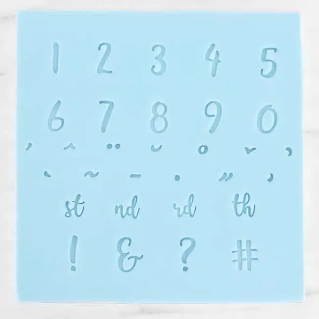 PME Fun Fonts Numeral & Special Characters – Bild 3