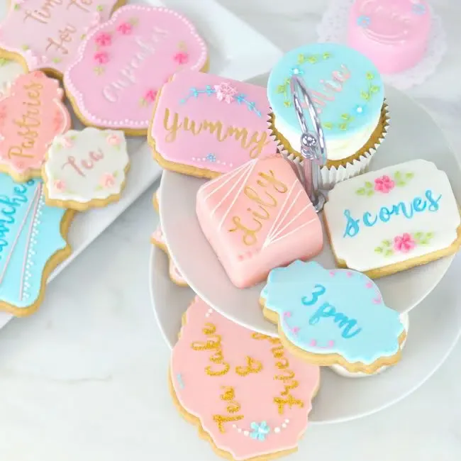 Fun Fonts Cupcakes and Cookie Collection 1 - PME – Bild 3