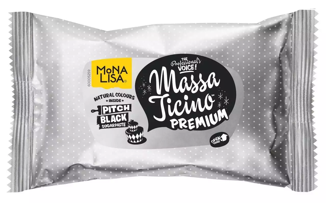 Pitch Black - 250g - Massa Ticino™ Tropic Fondant
