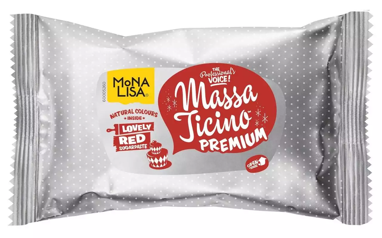 Lovely Red - 250g - Massa Ticino™ Tropic Fondant