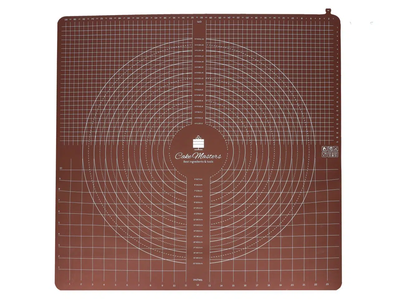 Silikon-Ausrollmatte, 63x63cm
