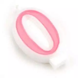 Zahlenkerze rosa 0