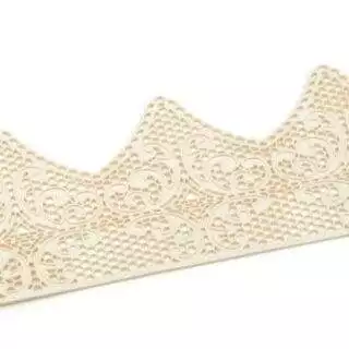 Spitzendekor Fantasy pearl white