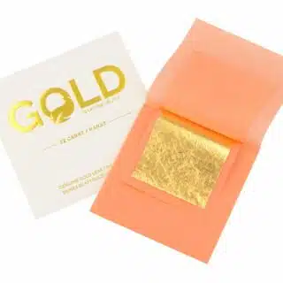 Blattgold 5x5cm 12 Blatt