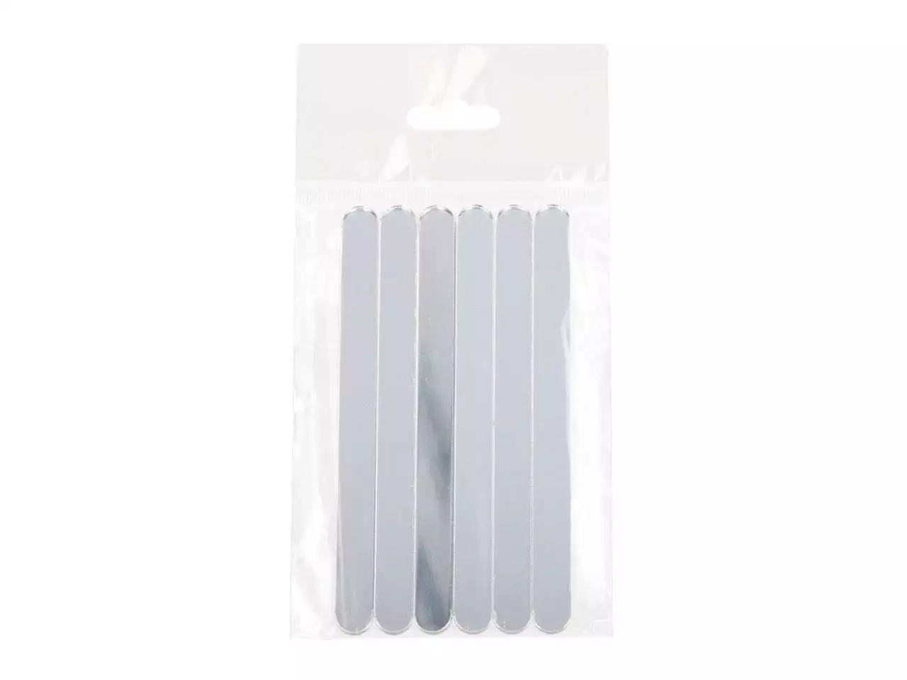 Eisstiele 6 Stück silber – Bild 2