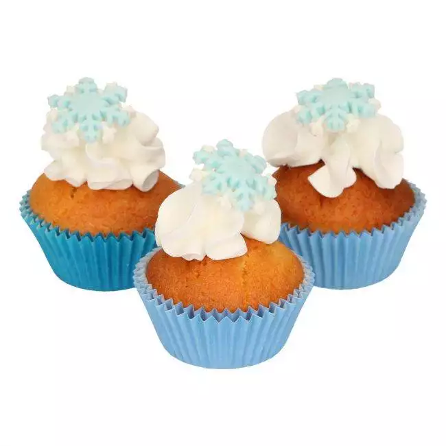 Schneeflocken Zuckerdekoration 12tlg. - FunCakes – Bild 3