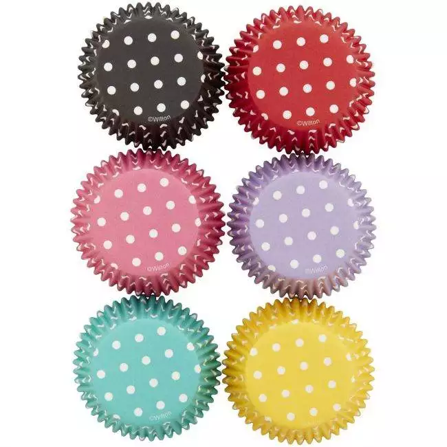 Muffinförmchen - Polka Dots 300St. - Wilton – Bild 3