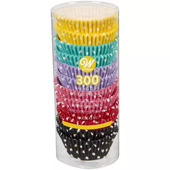 Muffinförmchen - Polka Dots 300St. - Wilton – Bild 2