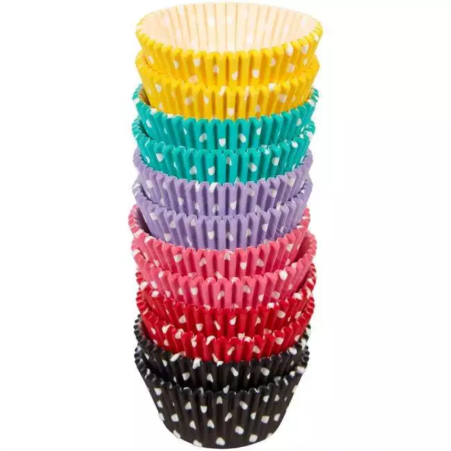 Muffinförmchen - Polka Dots 300St. - Wilton