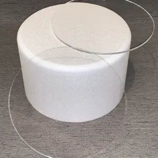 Ganaching Platten rund