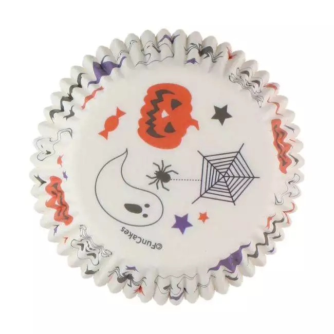 Halloween Muffinförmchen 48St. - FunCakes – Bild 2
