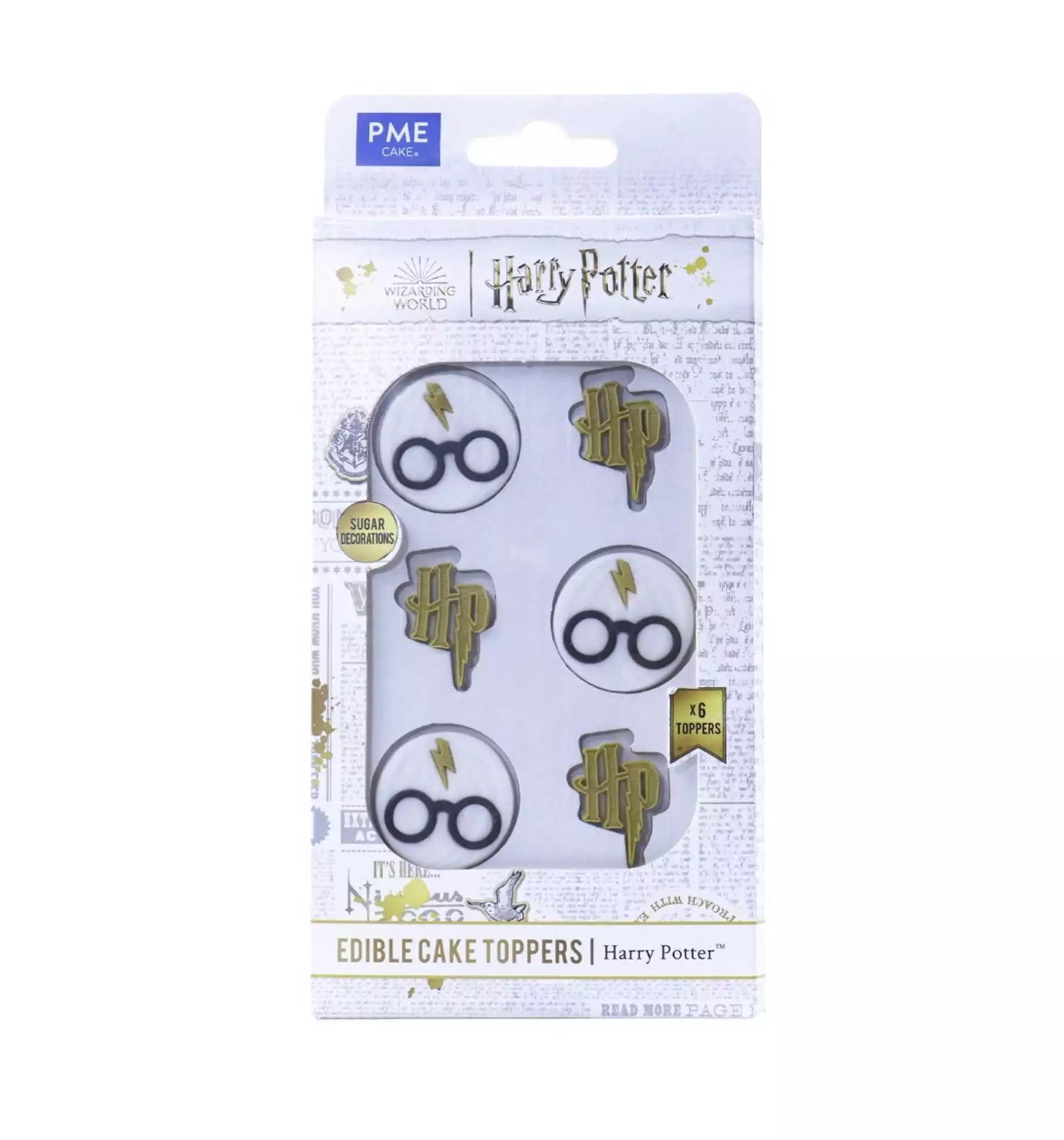 Harry Potter - Cupcake Topper 6St. - PME