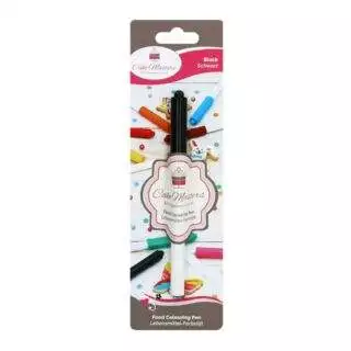 Lebensmittel-Farbstifte, versch. Farben - Cake Masters - Schwarz