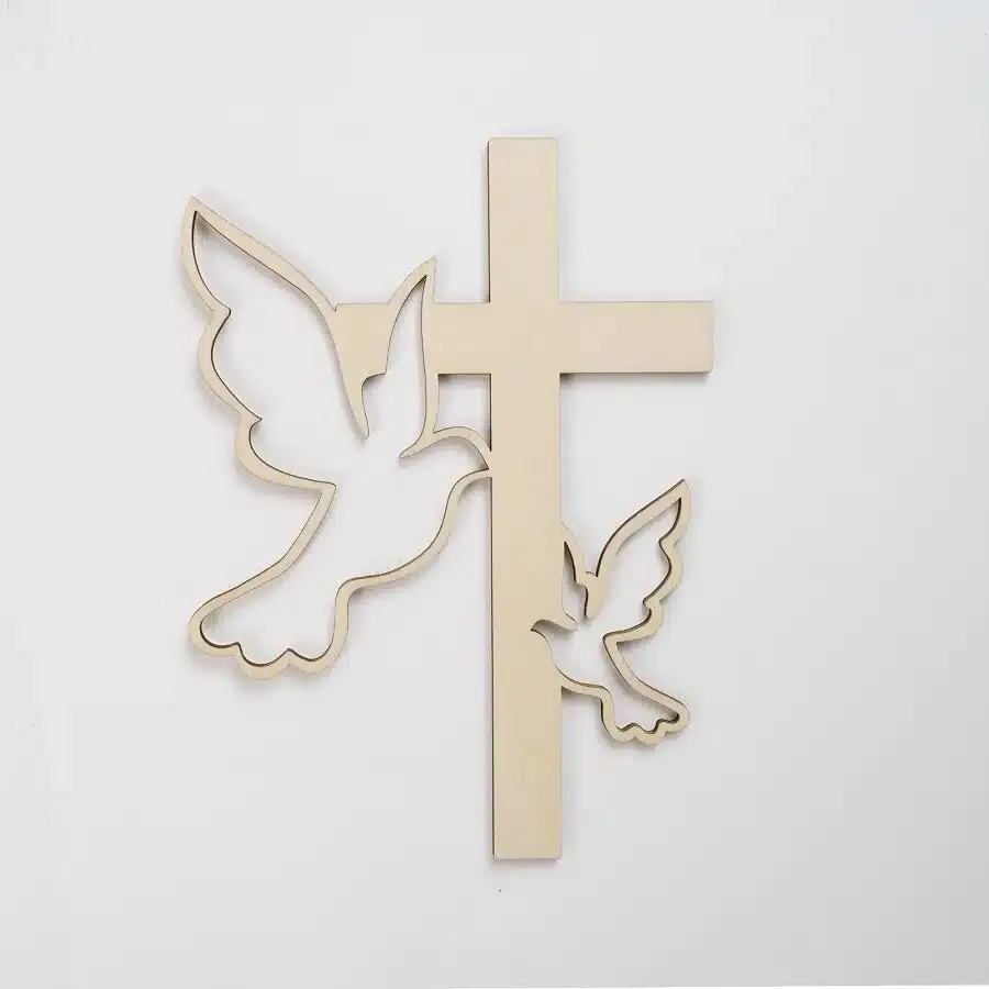 Cake Topper, Kommunion/Taufe Holz