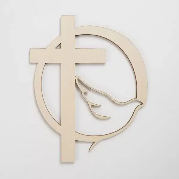 Cake Topper, Kommunion/Taufe - Holz