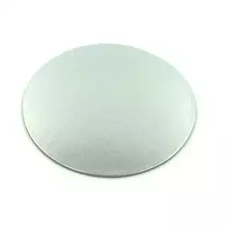 20cm - Cake Card, Tortenplatte - Silber