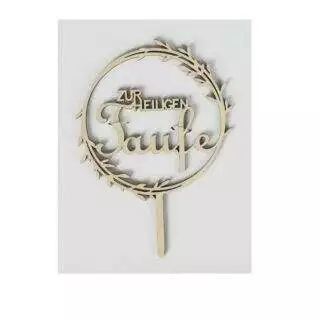 Cake Topper - Zur heiligen Taufe -
