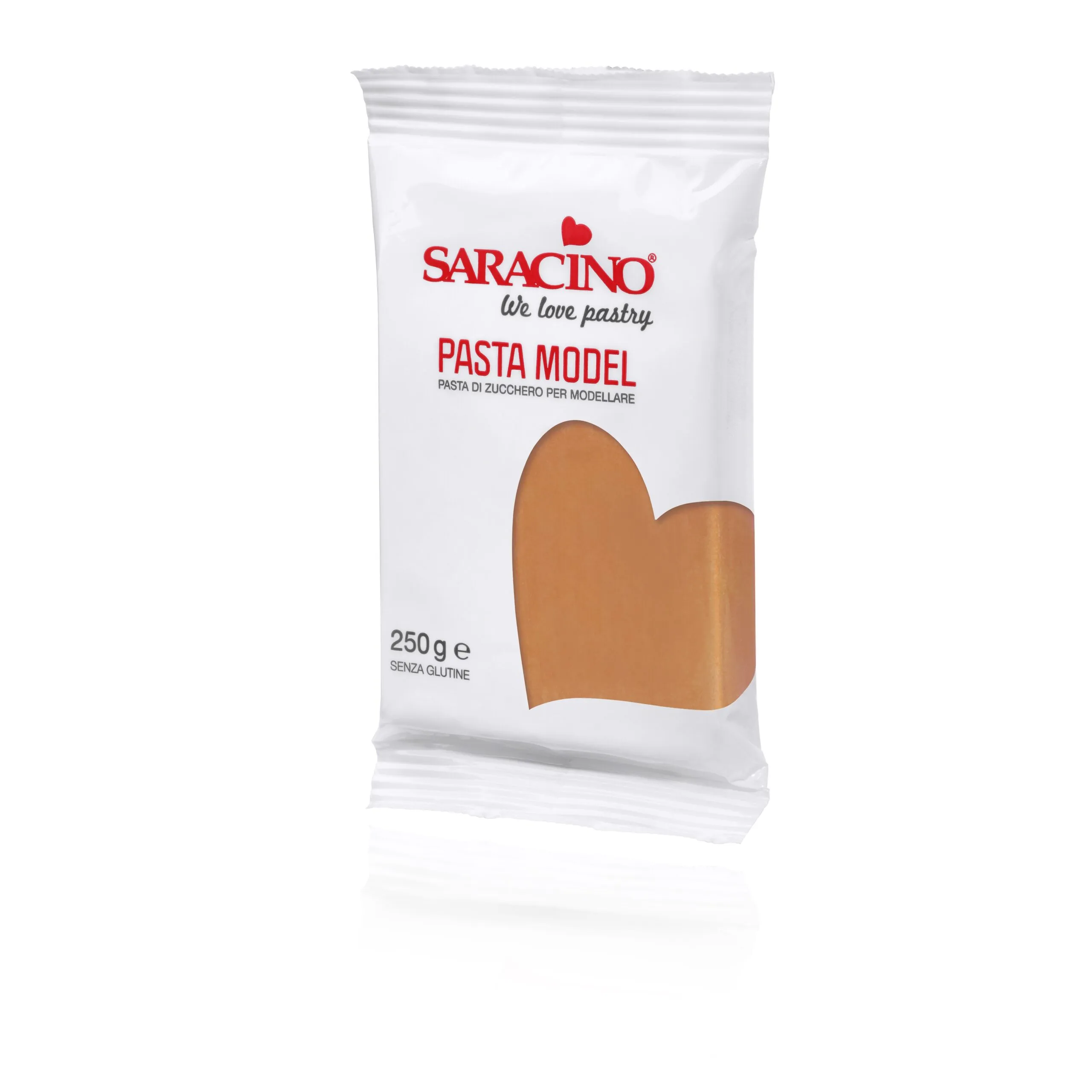 Hell Braun, 250g - Saracino Modellierpaste