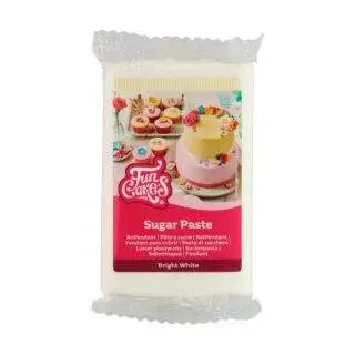 Bright White Fondant, 250g - FunCakes