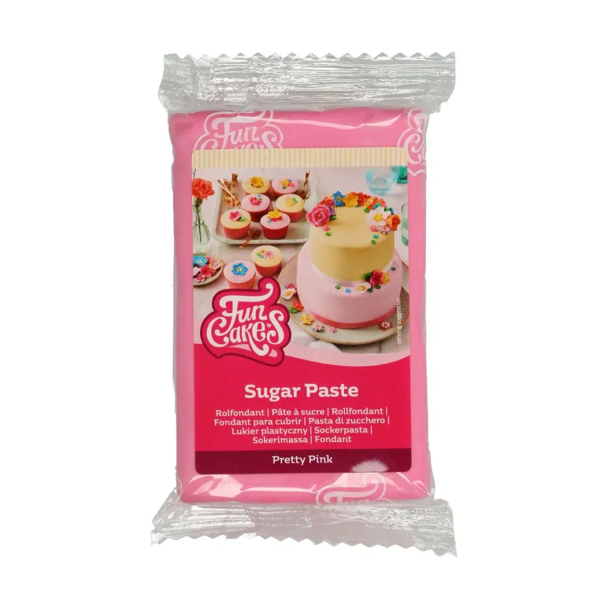 Pretty Pink, 250g, Fondant - FunCakes
