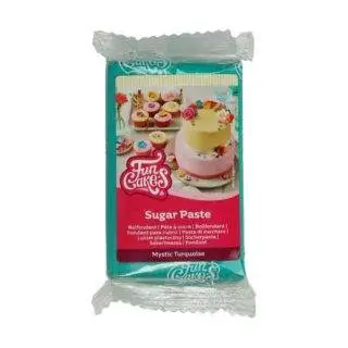 Mystic Turquoise, Fondant 250g - FunCakes