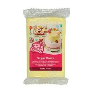 Pastel Yellow Fondant, 250g - FunCakes