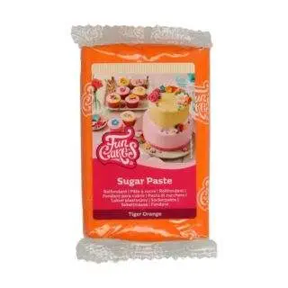Tiger Orange Fondant, 250g - FunCakes