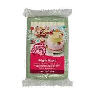Botanical Green Fondant, 250g - FunCakes