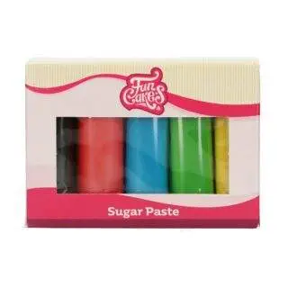 Grundfarben Fondant, Multipack - FunCakes