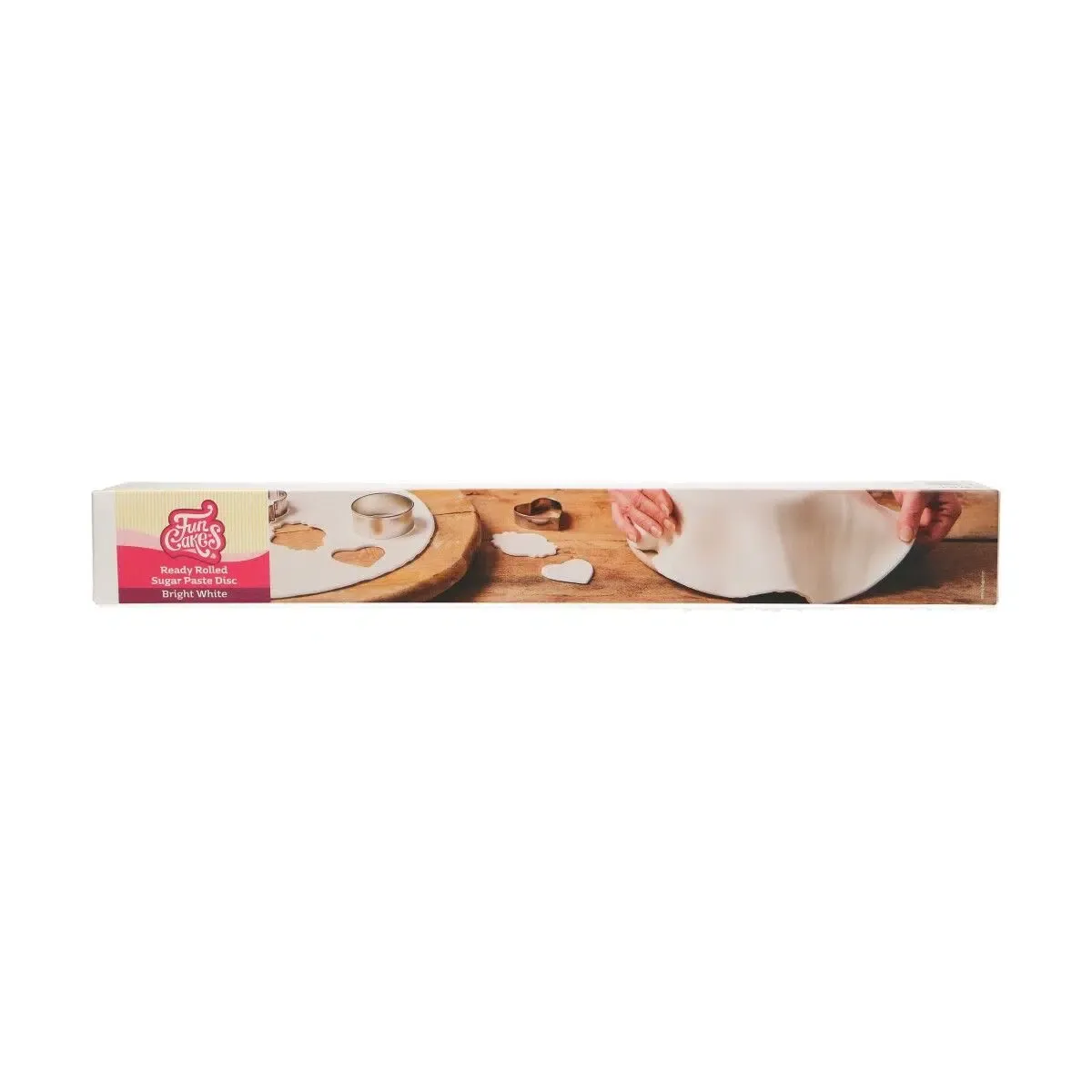 Bright White - Fondant Decke - FunCakes