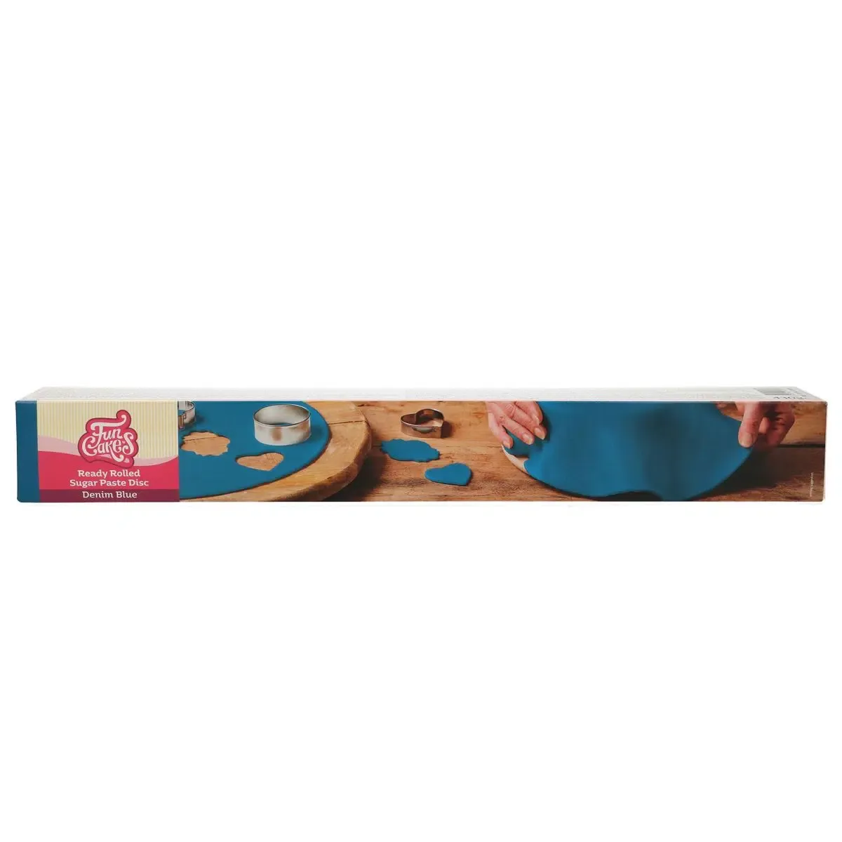 Denim Blue Fondant Decke - FunCakes