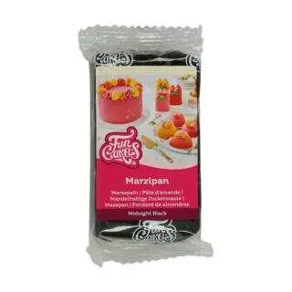 Midnight Black - Marzipan, 250g - FunCakes