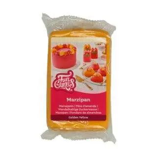 Golden Yellow - Marzipan, 250g - Funcakes