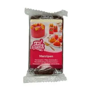 Dark Brown - Marzipan, 250g - FunCakes