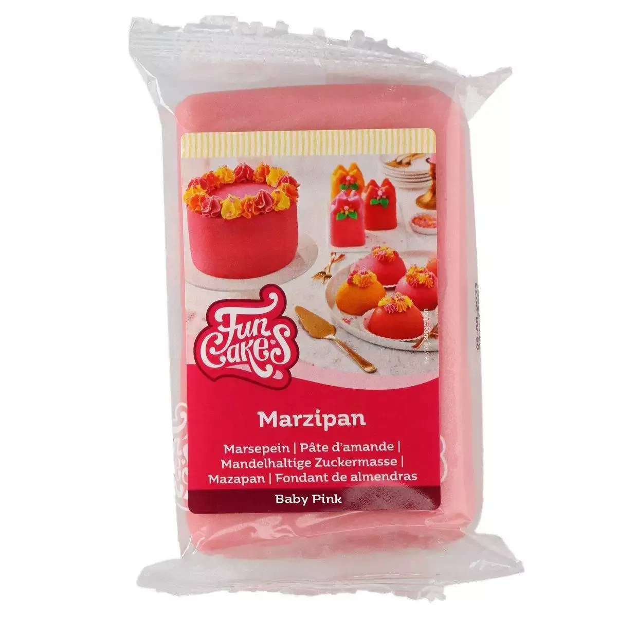 Baby Pink Marzipan, 250g - FunCakes
