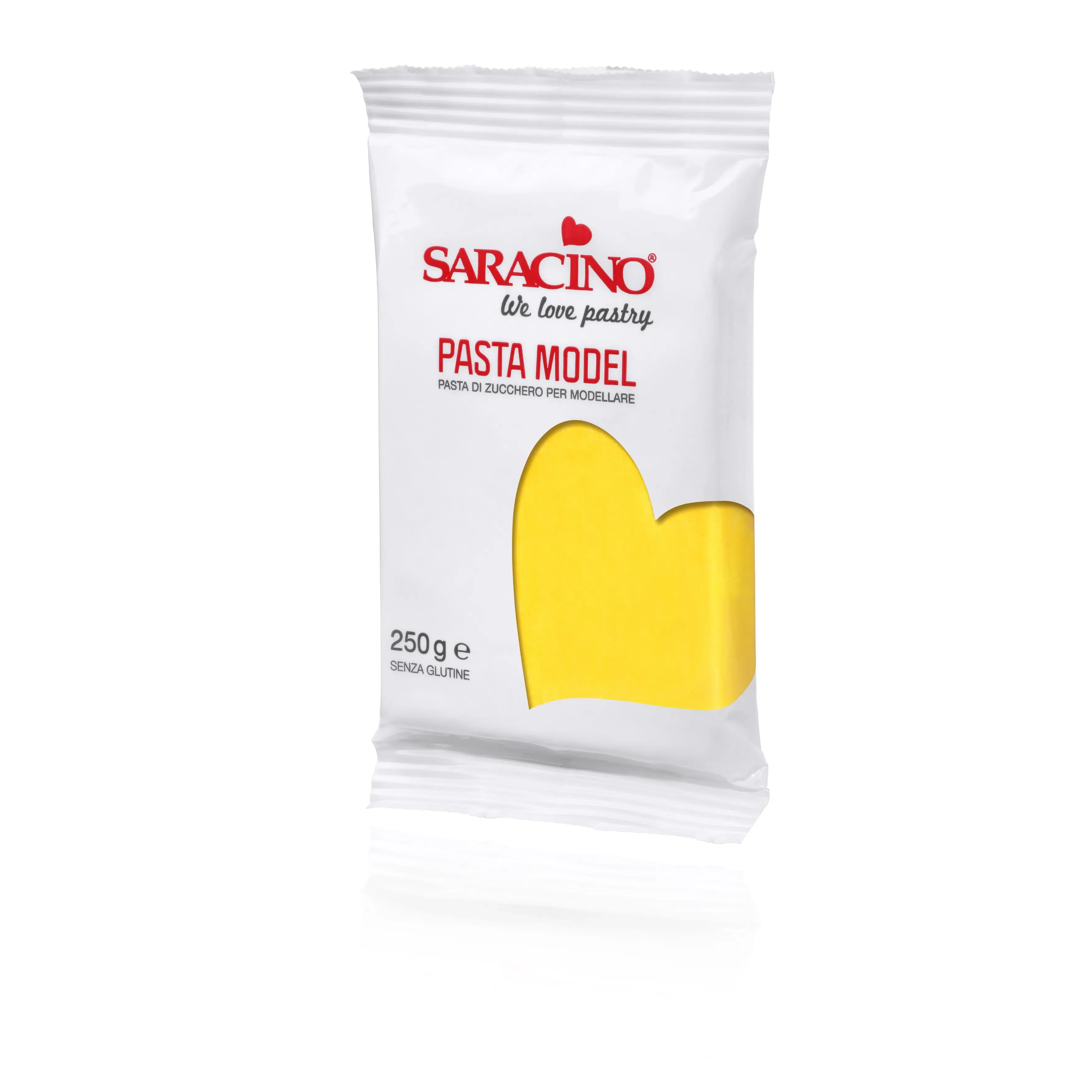 Gelb, 250g - Saracino Modellierpaste