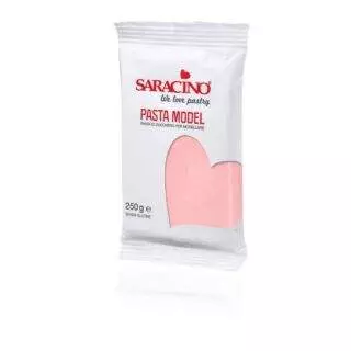 Rosa, 250g Modellierpaste - Saracino