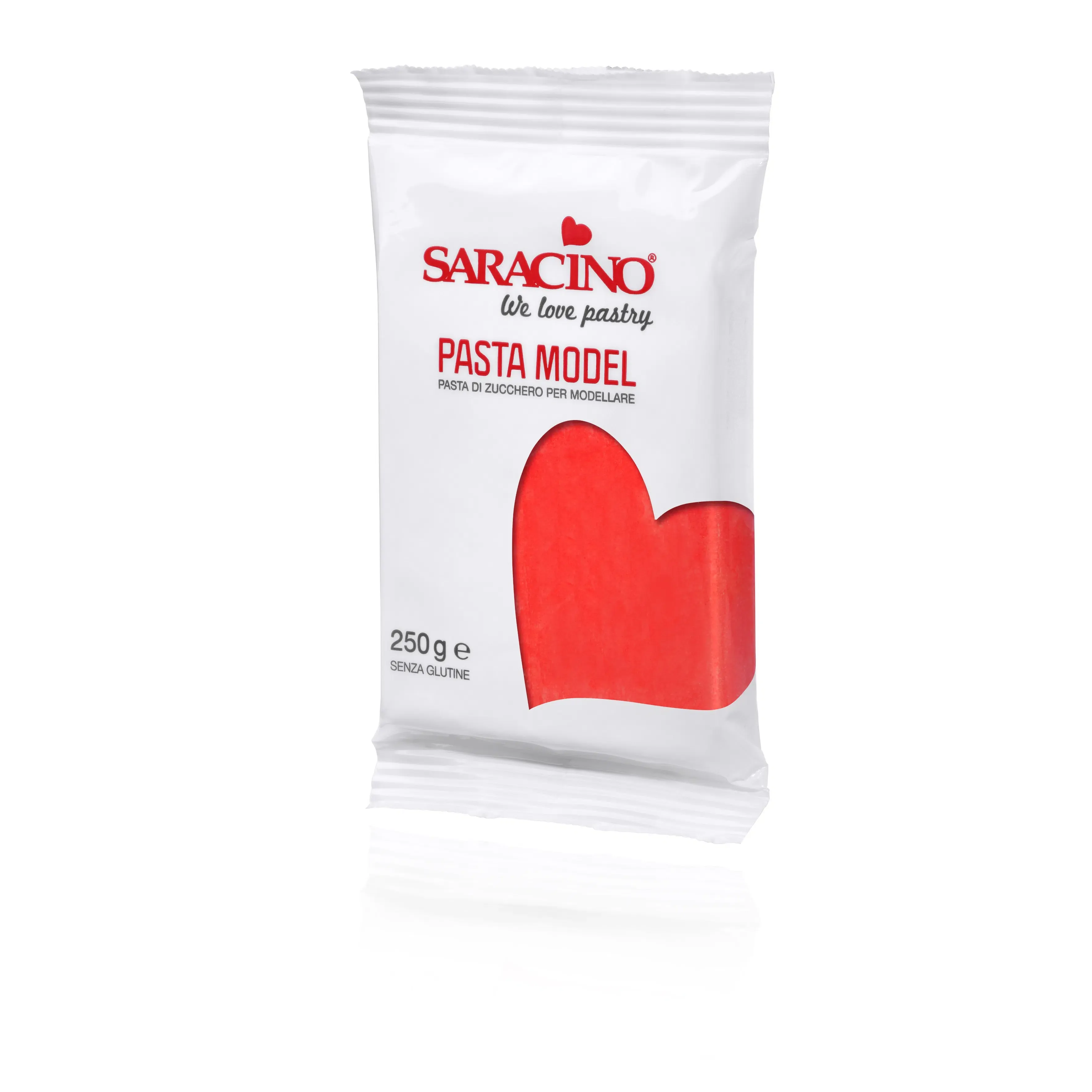 Rot, 250g - Saracino Modellierpaste